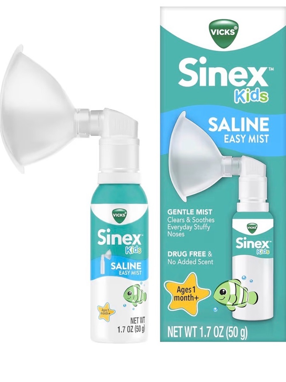 Sinex Kids Saline Easy Mist - 1 Month+